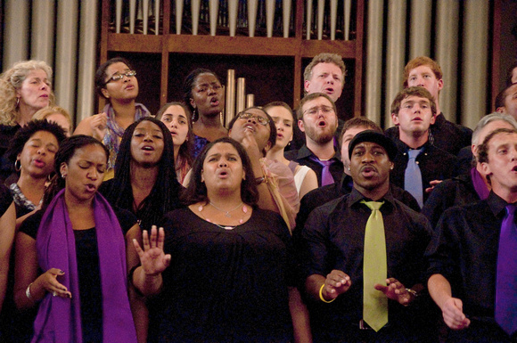 The Dartmouth Gospel Choir Performs at Middlebury